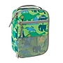 L.L.Bean Insulated Lunch Bag, 3-Compartment, Kelly Green Dino, 150 oz. (1000135055)~#|#~2F1C11DD-FD6C-4727-AA0302B9D486D6DC_sc7