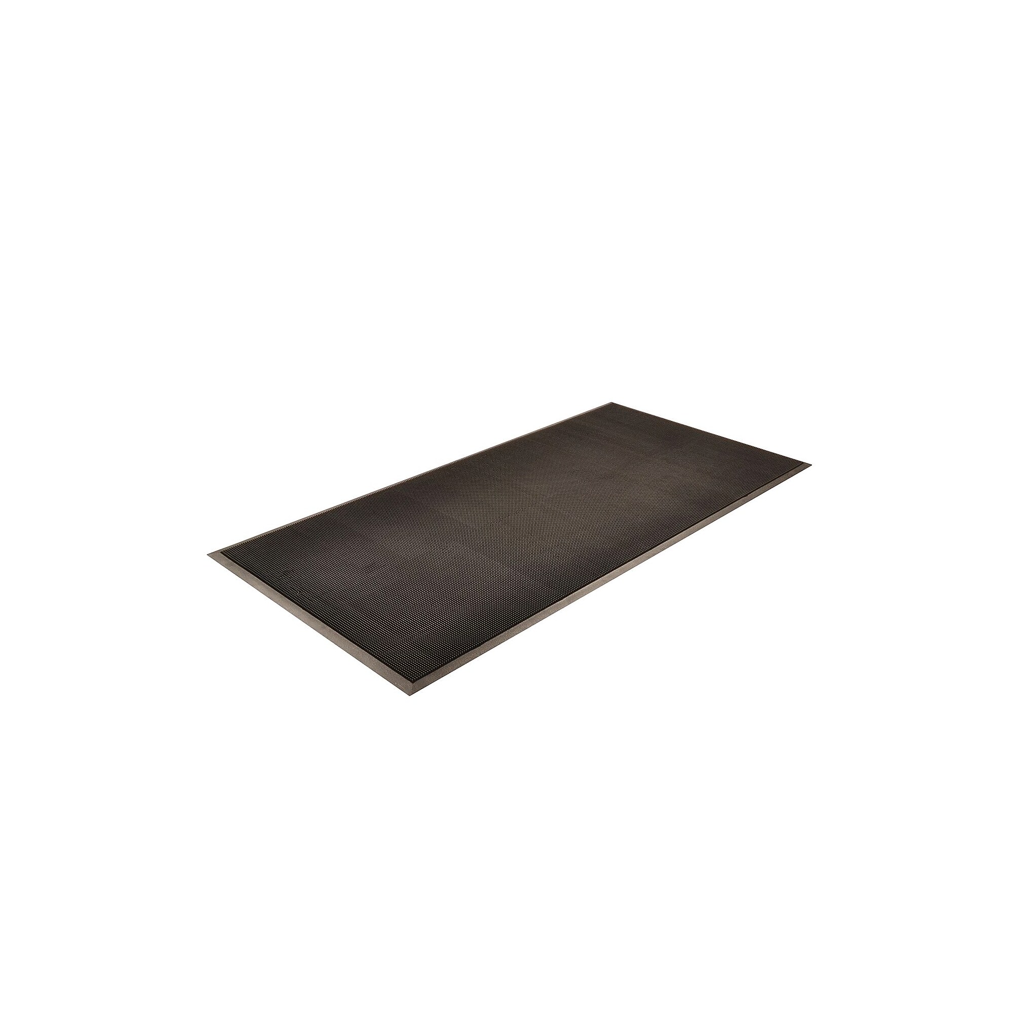 NoTrax Rubber Brush Commercial Scraper Entrance Mat, 39.37″ x 31.5″, Black (345S3239BL) Sansujyuku sansujyuku.com