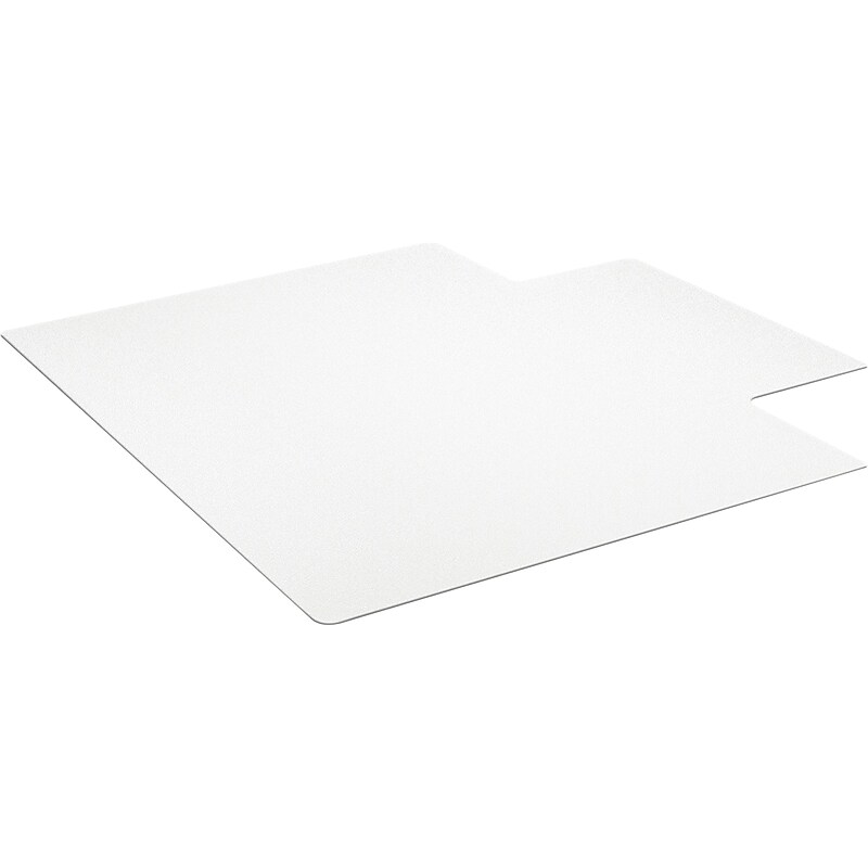 Staples Hard Floor Chair Mat with Lip, 36" x 48", Clear Vinyl (22024-US) image 1