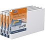 Davis Group QuickFit Heavy Duty 1" 3-Ring Standard Binders, White, 4/Pack (95010L-04)~#|#~2F276183-5234-4E56-913947A7DB3D1DE0_sc7