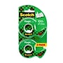 Scotch Magic Clear Tape With Dispenser, 3.8" x 20.8 yds., Transparent, 2 Rolls/Pack (119SDM-2)~#|#~2F2DEDF6-E247-410F-BB02585B4F85B167_sc7