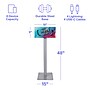 KwikBoost Standard Courtesy Freestanding Charging Station, Silver (KB99032)~#|#~2F2E40D9-9B4E-4C2B-91F64F65978E4CBD_sc7