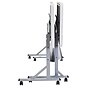 National Public Seating BPFT Series 24"W x 60"D Foldable Rectangular Training Table, Plastic, With Wheels, Speckled Grey~#|#~2F3406F3-3A1B-4D0C-901D656A96FBD0B3_sc7