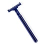 Medline Twin Blade Facial Razors with Lube Strip, Blue, 10/Pack (BRN1323H)~#|#~2F35606A-653A-4A43-B8979AC07C27478B_sc7