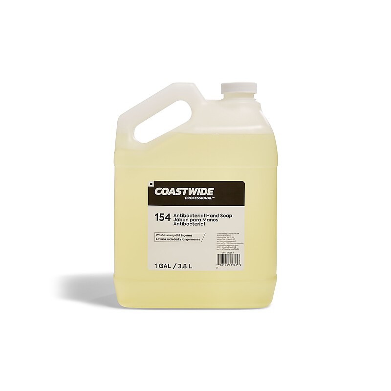 Coastwide Professional Antibacterial Liquid Hand Soap Refill, 1 Gal. (CW154RU01-A) image 1