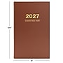 2027 Excello Brands 9" x 12.8" Daily Standard Planner, Paperboard Cover, Brown (CD812-CY27-BN)~#|#~2F36CCE1-3E75-425F-AD0F6D94AFB04B31_sc7