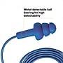 E-A-R UltraFit Metal Detectable Corded Earplugs, NRR 25 dB, Blue, 100/Box (3404007)~#|#~2F3B1ABD-6064-4C8F-93FC402C6ECA13F2_sc7