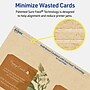 Avery Hexagon Integrated Cards, Matte Kraft Brown, 30/Pack (19479398971)~#|#~2F3B94A5-A068-4556-B2CAEF06C50DC166_sc7