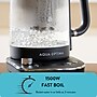 Aqua Optima KT3000 Glass Electric Kettle with Water Filter, 7-Cups, Black~#|#~2F3F8E0F-9963-43E3-BCADE68B63192352_sc7