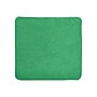 HYGEN r-40 Recycled Microfiber Cleaning Cloths, 16" x 16", Green, 24/Pack (1820582)~#|#~2F4008AD-C213-4842-AFB68DAF764FA3D8_sc7