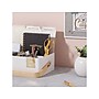 U Brands Mod Caddy 4-Compartment Plastic Desk Storage, White, 2 Pieces (5387U00-01)~#|#~2F409FC2-5DC0-473B-A96AEF3EAB0C4436_sc7
