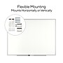 TRU RED™ Melamine Dry Erase Board, Gray Frame, 4' x 3' (TR59354)~#|#~2F439868-2E02-44C1-8DDDE5A0CD88522F_sc7