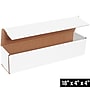 Corrugated Mailers, 18" x 4" x 4" White, 50/Bundle (M1844)~#|#~2F4C1B2A-0392-454B-82B52121F3F38A84_sc7