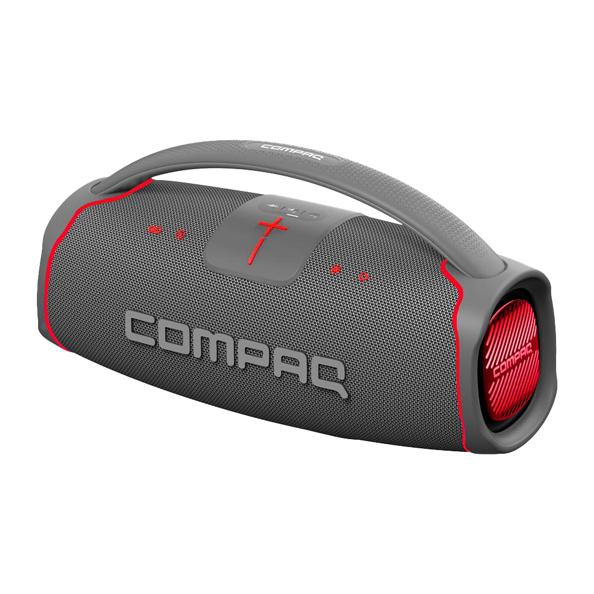 Compaq CMQ 200W Bluetooth Speaker with Microphone, Gray (CMQ200W) Sansujyuku sansujyuku.com