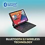 Adesso Aluminum 10.9" to 11" Portable iPad Case With Bluetooth Keyboard And Touchpad for iPad Pro & iPad Air, Black (WKB-7010)~#|#~2F559553-DFF4-4DF6-B41D0FCA1530D3C3_sc7