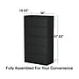 Staples HL8000 Commercial 5-Drawer Lateral File Cabinet, Locking, Letter/Legal, Black, 36"W (21754D)~#|#~2F56D633-3E87-45AE-A3D79044A3FFD3BA_sc7