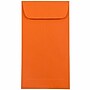 JAM Paper #7 Coin Envelopes, 3 1/2" x 6 1/2", Orange, 100/Pack (1526755d)~#|#~2F5BA9F3-A3FF-4628-818B60FD43FB05F3_sc7