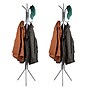 Mind Reader Alloy Collection Coat Rack with 8 Hooks, Silver, Metal, 2/Set (2CRACK11-SIL)~#|#~2F5DCA90-0912-411E-A30AC6A8959C0BE6_sc7