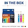 Epson 124 Cyan/Magenta/Yellow Standard Yield Ink Cartridge, 3/Pack  (T124520-S)~#|#~2F6535E9-BCD5-434A-89D76403F70F5519_sc7