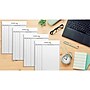 Better Office Activity Log Notepad, 8.5" x 11", Ruled, White, 50 Sheets/Pad, 4 Pads/Pack (25837-4PK)~#|#~2F6575AF-3F82-4BF4-AE17D353545D9A86_sc7