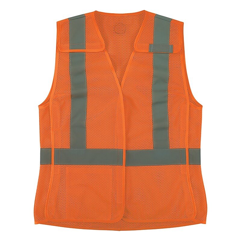Ergodyne GloWear 8215BAW-S High Visibility Women’s Breakaway Vest, ANSI Class R2, Orange, Small (22452) image 1