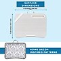 LapGear Designer 17.75" x 13.75" Lap Desk, Gray Damask (45424)~#|#~2F66FFA5-B831-484A-BDD576FF53B5A469_sc7