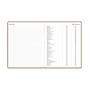 2026 Blue Sky Bespoke Letterpress 8" x 10" Calendar Year Weekly & Monthly Planner, Faux Leather Cover, Espresso (156220)~#|#~2F69AB6E-649E-4275-BA0884E7191BCF54_sc7