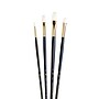 Princeton RealValue Long Handle Mixed Media Synthetic Taklon Variety Brush Set, 4/Set, 2 Sets/Bundle (PBXPR9130-2)~#|#~2F6DB6F8-ED64-4288-9D2AC08284AD0B96_sc7