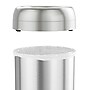 halo Stainless Steel Round Open Top Trash Can with Dual AbsorbX Odor Control System, Silver, Silver, 13 Gal. (OT13STR)~#|#~2F72AD61-FCB4-4E0F-82A6E1B4F1F6BFE6_sc7