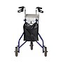 Medline 3-Wheeled Steel Rollator, Adult, Blue (MDS86840TRIB)~#|#~2F782EF2-F956-4603-9D5F2C4A0A1747F8_sc7