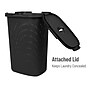 Mind Reader 15.8 Gallon Hamper with Lid, Plastic, Black, 3/Pack (3PK60HAMP-BLK)~#|#~2F7B5FA8-6056-443A-B1F61FF1B3738C5D_sc7