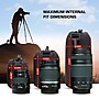 USA GEAR FlexARMOR Lens Pouch Cases, Black, 3-pack (GRFALC3100BK)~#|#~2F80AEFF-43F0-4BCE-BDE01F5162BB30EF_sc7