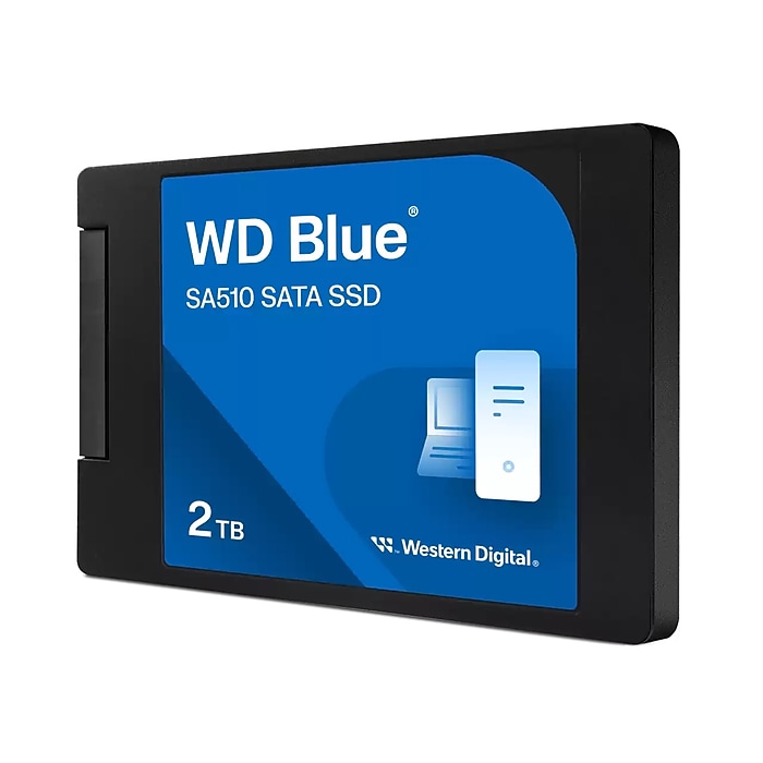 WD Blue SA510 2TB 2.5‑Inch SATA Internal Solid State Drive, 3D