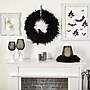 Nearly Natural Halloween Raven Feather Wreath, 30" (W1201)~#|#~2F84A76F-0074-46D5-905D2E24EE7193E1_sc7