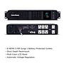 Cyberpower PFC Sinewave 1500VA 2U UPS, 8 Outlet, Black (CP1500PFCRM2U)~#|#~2F8AFBE8-F8BF-4409-848C09A472F1E861_sc7