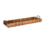 Storied Home Oversized Hand-woven Rattan Tray with Metal Handles (EC1581)~#|#~2F8EB7BC-1605-4569-98C30E0AD78A6E17_sc7