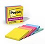 Post-it Super Sticky Notes, 3" x 3", Summer Joy Collection, 90 Sheets/Pad, 5 Pads/Pack (654-5SSJOY)~#|#~2F939766-0CDF-4383-934896971849A14D_sc7