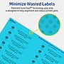 Avery Printable Rectangle Multipurpose Labels, 2/3" x 3-7/16", Bright Blue, 2400/Box (94210)~#|#~2F945398-D6BE-4312-9BAA738C94D0EE1B_sc7