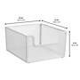 mDesign Steel Organizer, Matte White (26092) ~#|#~2F955AA0-B691-47B8-B370CEA6F145A912_sc7