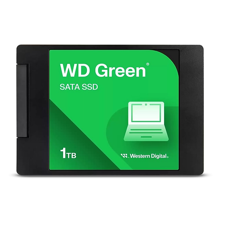 SanDisk Green 1TB 2.5" SATA Internal Solid State Drive, SLC (WDS100T3G0A-00BJG0) image 1