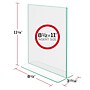 Deflecto Superior Image Document Holder, 8 1/2" x 11", Vertical, Table Top, Clear Acrylic (DEF5991790)~#|#~2F9D05B2-824D-4C4A-B157F955B0CCC8A8_sc7