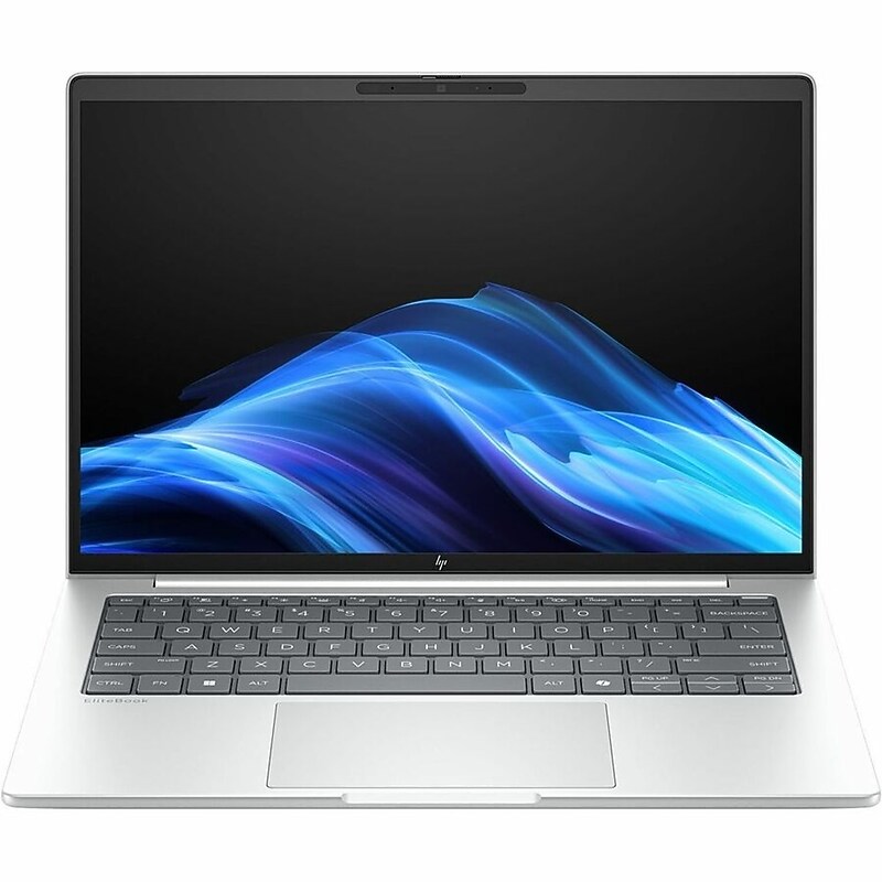 HP EliteBook 8 G1i 14" LCD Touchscreen AI Laptop, Copilot+ PC, Intel Core Ultra 5, 32GB RAM, 512GB SSD, Windows 11 Pro image 1