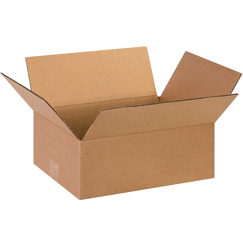 13" x 10" x 5" Shipping Boxes, 25/Bundle (13105) image 1