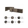 Bush Business Furniture Studio C 60"W Office Desk with Storage Return and Mobile File Cabinet, Modern Hickory (STC042MHSU)~#|#~2F9FE18D-08C8-4754-A213D17A674E248A_sc7