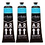 Chroma Atelier A2 Lightfast Acrylic Paint Tube, Cobalt Turquoise Light Hue, 4 oz., 3/Bundle (CRM784-3)~#|#~2FA842EE-7F0D-49CB-BBA18EED30EA0946_sc7