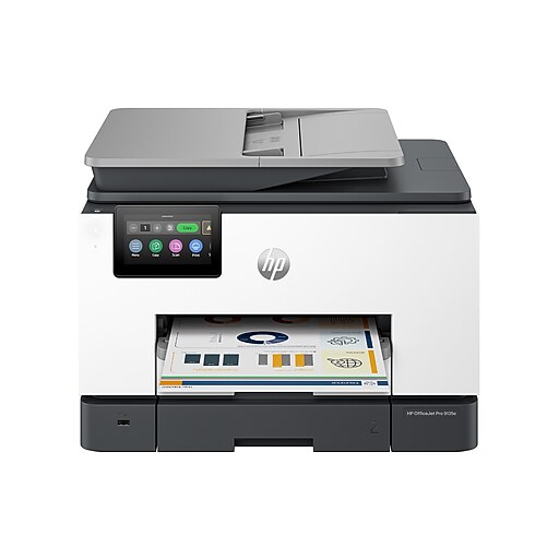 HP OfficeJet Pro 9135e Wireless Color All-In-One Printer, Scan, Copy, Fax, 3 Months Free Instant Ink, AI Enabled (404M0A)