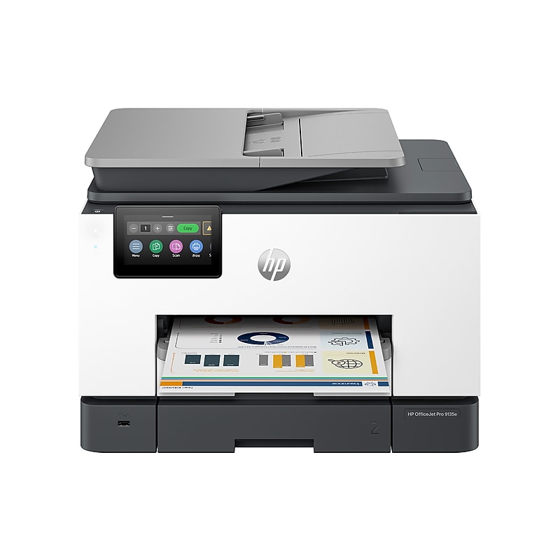 HP OfficeJet Pro 9135e Wireless Color All-In-One Printer, Scan, Copy, Fax, 3 Months Free Instant Ink, AI Enabled (404M0A) image 1