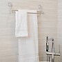 Better Houseware Plastic Suction-Cup Double Towel Bar, Clear (BTH2482)~#|#~2FB056EB-8182-4011-9F88386C79955D42_sc7