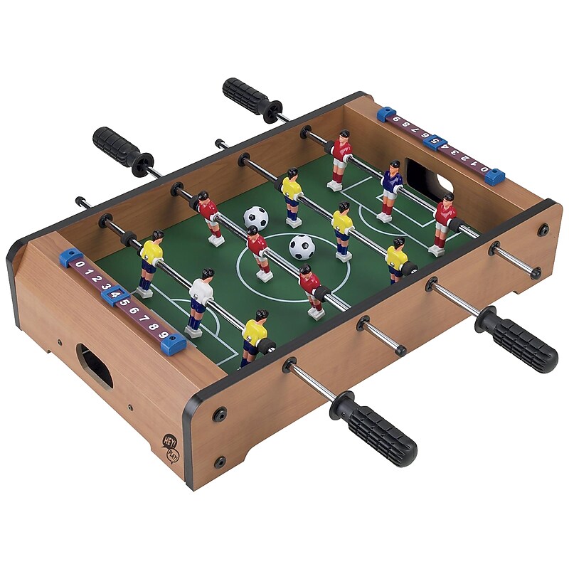 Hey! Play! 20-Inch Mini Tabletop Foosball Table (M370002) image 1