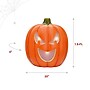 Haunted Hill Farm 1.8-Ft. Pumpkin Flatback Décor, Battery Operated, Orange (HHPUMPFLTBCK-1FLSA)~#|#~2FB9755A-B134-4BEB-9D1B54E58053F4BE_sc7